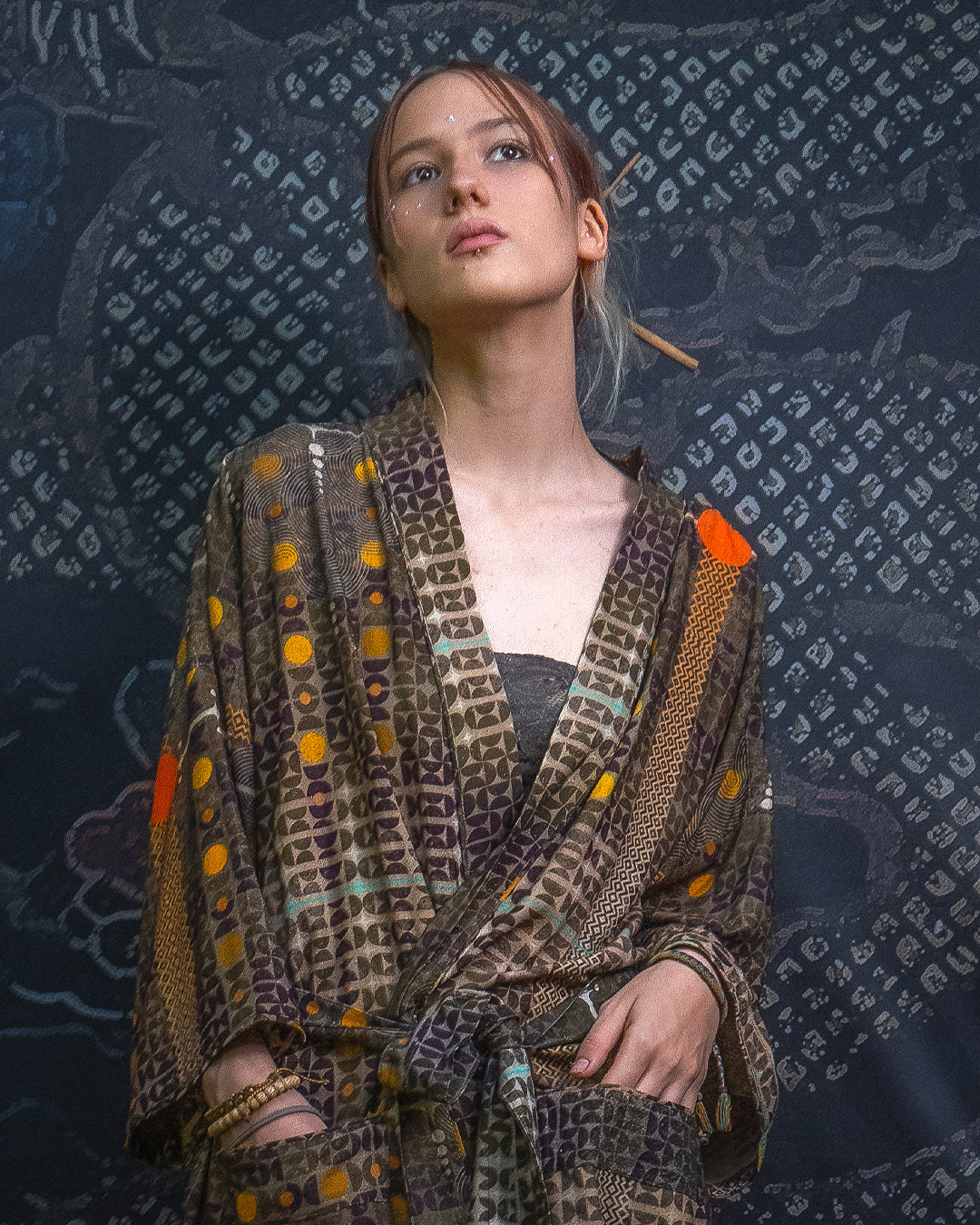 Classic Kimono / Chinese Silk - Raw Slub KINGCACAO